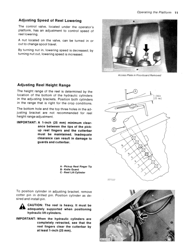 John Deere 218 Draper Platfrom (-547400) Operator's Manual (OMH102835) - Image 2