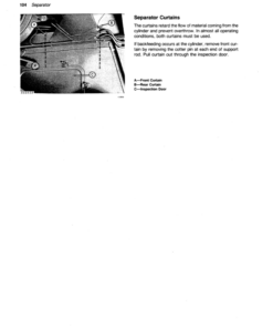 Alternative view of John Deere 4420 Combine Operator's Manual (OMH111324)