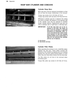 Alternative view of John Deere 6620, 6620SH, 7720, 8820 Combine (-551900) Operator's Manual (OMH111330)