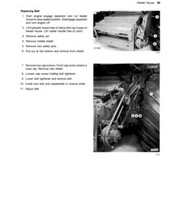 Alternative view of John Deere 6620, 6620 SH, 7720, 8820 Combines (600001-) Operator's Manual (OMH116946)