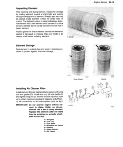 Alternative view of John Deere 6620, 6620 SH, 7720, 8820 Combines (610000-) Operator's Manual (OMH120048)