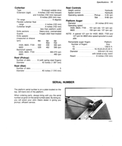 Alternative view of John Deere 200 Series Cutting Platforms Operator's Manual (OMH120052)