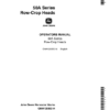 John Deere 50A Series Row-Crop Heads Operator's Manual (OMH120053)