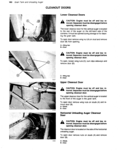 Alternative view of John Deere 6622 Combine (556001-) Operator's Manual (OMH120056)