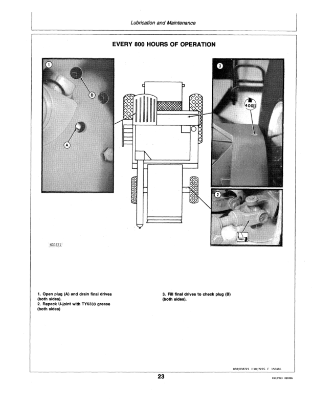 John Deere 7722 Combine Operator's Manual (OMH124035) - Image 2
