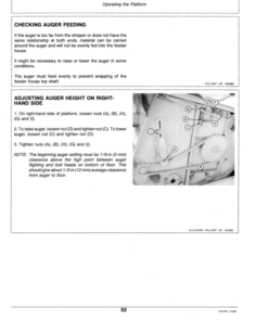 Alternative view of John Deere 200 Platform Combine Operator's Manual (OMH124055)