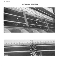 Alternative view of John Deere 218 Draper Platform (620001- ) Operator's Manual (OMH124058)