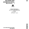 John Deere 500 Grain Cart (011515-) Operator's Manual (OMH138088)