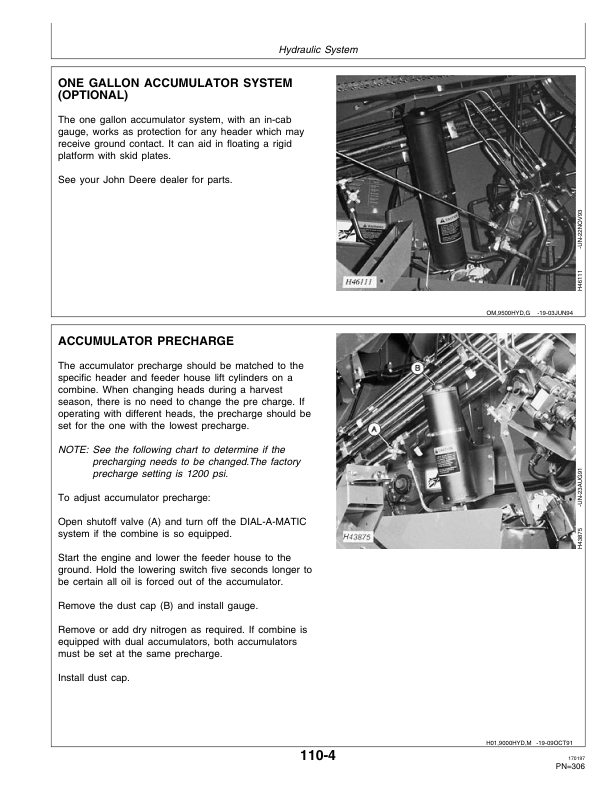 John Deere CTS Combine (-645501) Operator's Manual (OMH159577) - Image 3