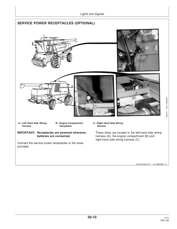 John Deere 9650 CTS Combine Operator's Manual (OMH161680) - Image 3