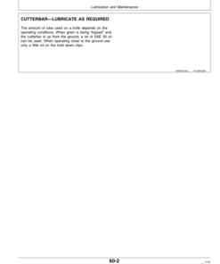 Alternative view of John Deere 900 Series Flex, Rigid Cutting Platforms (Models: 920, 922, 925) Operator's Manual (OMH165370)