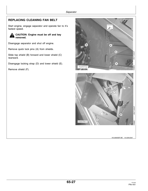 John Deere 9510 Sidehill Combine Operator's Manual (OMH168644) - Image 2