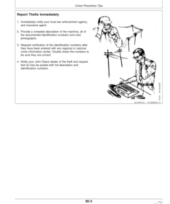 Alternative view of John Deere 90 Series Corn Heads (695301-) Operator's Manual (OMH201991)