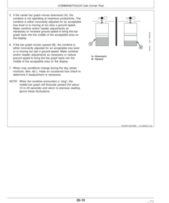 Alternative view of John Deere 9550SH Combine (695701- ) Operator's Manual (OMH202899)