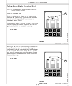 Alternative view of John Deere 9880 STS Combine (700801-) Operator's Manual (OMH205944)