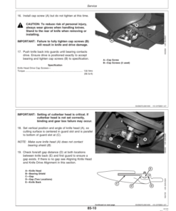 Alternative view of John Deere 925D Draper Platforms (705701-710700), 930D Draper Platforms (705851-710700), & 936D Draper Platforms (705851-710700) North America Operator's Manual (OMH208499)
