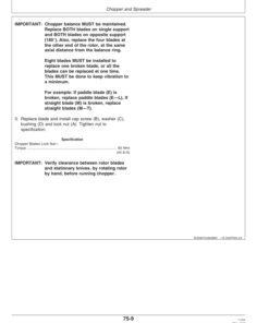 Alternative view of John Deere 9860 STS Combine (705701-) Operator's Manual (OMH208560)