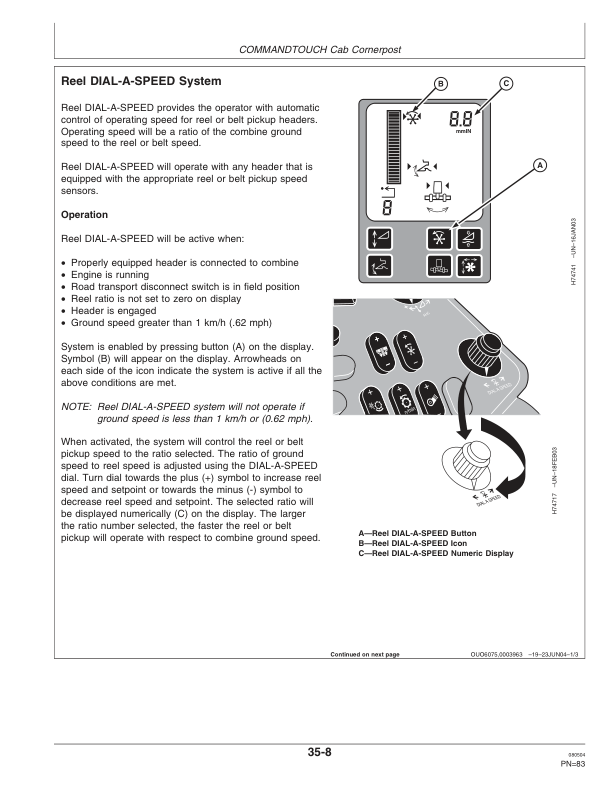 John Deere 9660 CTS Combine (710401-) Operator's Manual (OMH215817) - Image 4