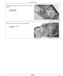 Alternative view of John Deere 9560 (710201-), 9660 (710301) Combines Operator's Manual (OMH215826)