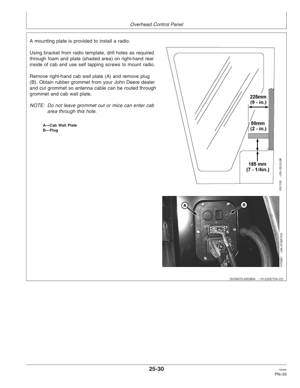 John Deere 9560SH Combine (710101-) Operator's Manual (OMH215835) - Image 4