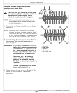 Alternative view of John Deere 9560STS (710251- ), 9660STS (710501-) & 9760STS (710601- ) Combines Operator's Manual (OMH215847)