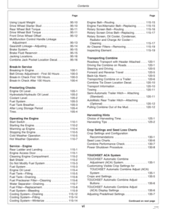 Alternative view of John Deere 9880i STS Combines (710801-) Operator's Manual (OMH215859)