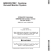 John Deere Greenstar Combine Harvest Monitor System Operator's Manual (OMH216127)
