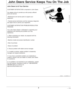 Alternative view of John Deere 925D, 930D, & 936D Draper Platforms North America (715701-720550) Operator's Manual (OMH219344)