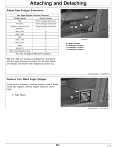 Alternative view of John Deere 90 Series Cornheads Operator's Manual (OMH219354)