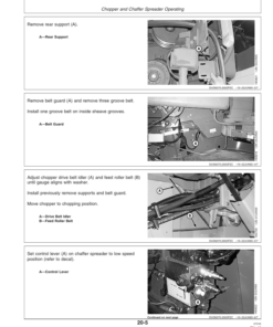 Alternative view of John Deere OM Section: Premium Chopper & Chaff Spreader Operator's Manual (OMH221257)