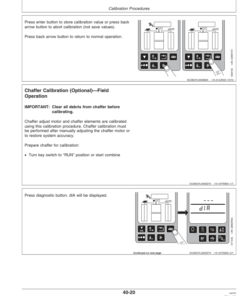 Alternative view of John Deere 9560 STS Combine (720101-) Operator's Manual (OMH225687)
