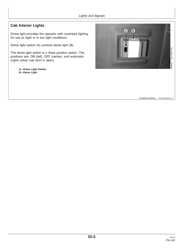 John Deere 9560 STS Combine (720101-) Operator's Manual (OMH225687) - Image 3