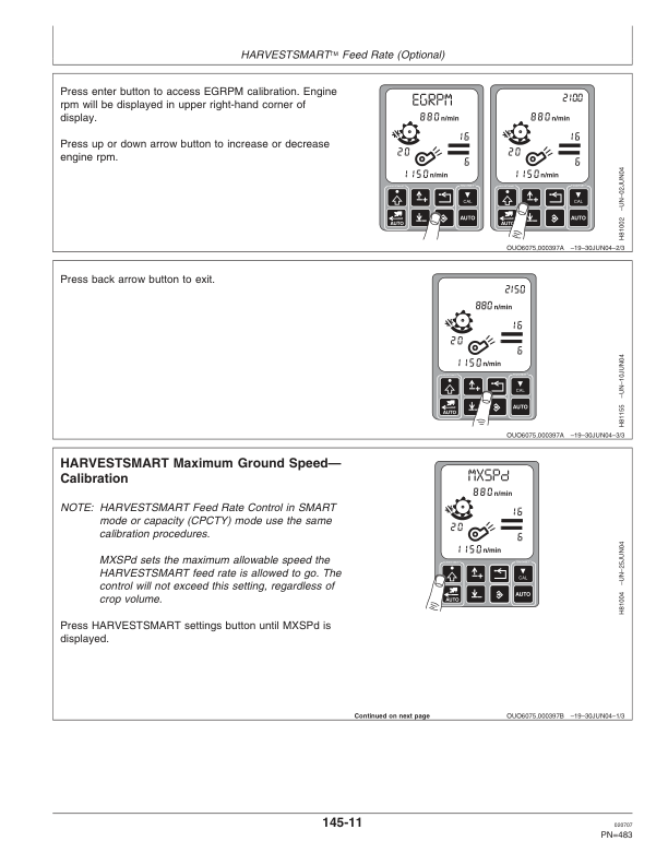 John Deere 9660STS (720301-) & 9760STS (720401- ) Combines Operator's Manual (OMH226957) - Image 4