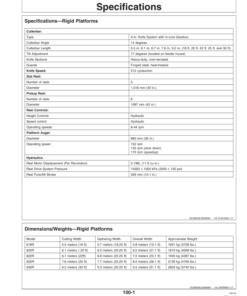 Alternative view of John Deere 600 F&R Series Cutting Platforms North America (720201-729999) Operator's Manual (OMH227052)