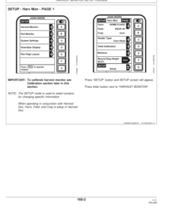 Alternative view of John Deere 9660STS (715401-) & 9760STS (715501- ) Combines Operator's Manual (OMH230231)