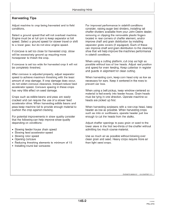 Alternative view of John Deere S690 HILLMASTER Combine (725101-) Operator's Manual (OMH231551)