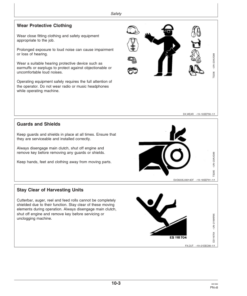 Alternative view of John Deere 600 F&R Series Cutting Platforms North America (730000-734999) Operator's Manual (OMH236038)