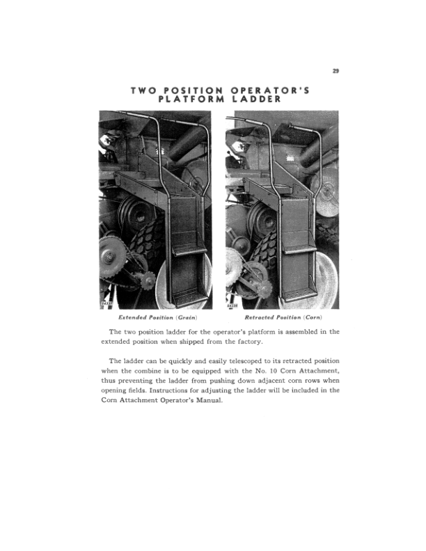John Deere 45 Self-Propelled Combine (Round Back) Operator's Manual (OMH45157) - Image 2