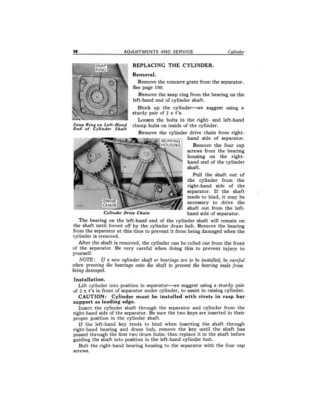 John Deere 45 Self-Propelled Combine (Roundback) Operator's Manual (OMH45957) - Image 2