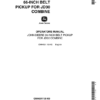 John Deere 66-Inch Belt Pickup for 30 Combine Operator's Manual (OMH591159)