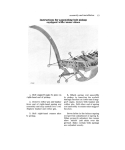 Alternative view of John Deere 80 Inch Belt Pickups & Pickup Platforms Combines Operator's Manual (OMH61464)