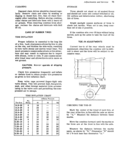 Alternative view of John Deere 55, 95 & 105 Combines North America (083001-088000) Operator's Manual (OMH63962)
