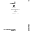 John Deere 96 Pull Type Combine Operator's Manual (OMH63963)