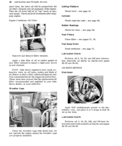 Alternative view of John Deere 95H Hillside Combine Operator's Manual (OMH63964)