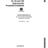 John Deere Hydraulic Propulsion System for 55, 95, 105 Combine Operator's Manual (OMH63965)