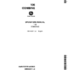 John Deere 106 Pull-Type Combine ( - 002000) Operator's Manual (OMH63971)