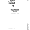 John Deere Platform Float Spring Attachment for 40, 45, 55 Combines Operator's Manual (OMH64505)