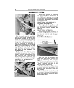 Alternative view of John Deere Grain or Hay Self-Propelled Windrower Operator's Manual (OMH69366)
