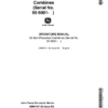 John Deere 95 Combine Operator's Manual (OMH741159)