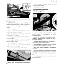 Alternative view of John Deere 6601 Combine Operator's Manual (OMH82644)